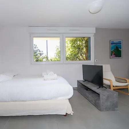 Moana Terrasse Proche Parc Des Expositions Montpellier 아파트 *