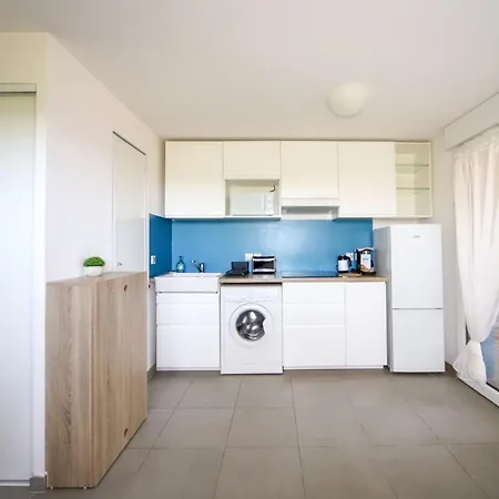 아파트 Moana Terrasse Proche Parc Des Expositions Montpellier 페홀